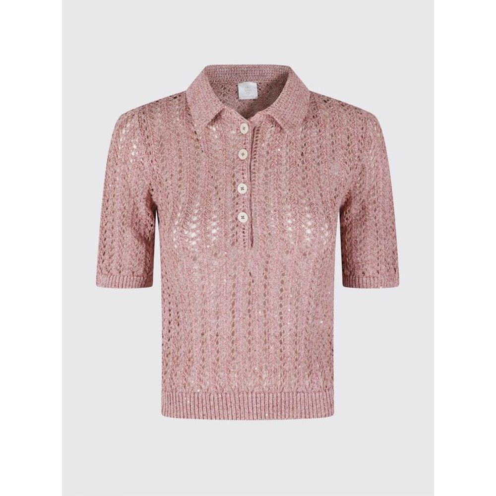 Eleventy Polo Shirt Woman Raspberry - Picture 2 of 3
